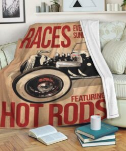 Races Hod Rod Blanket