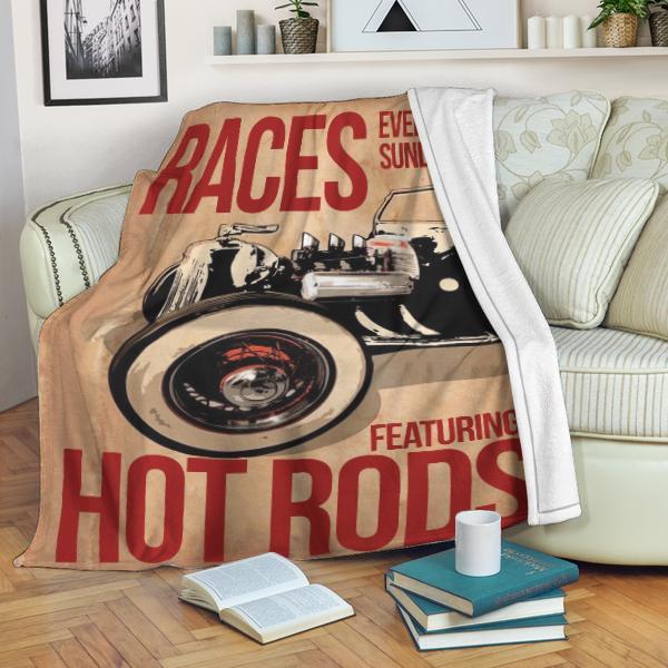 Races Hod Rod Blanket