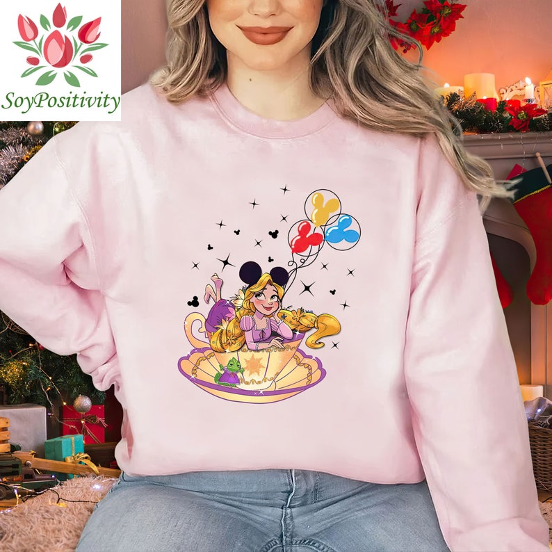 Rapunzel Shirt, Tangled Shirt, Disney Princess Shirt, Disney Teacup Shirt, Disney Balloon Shirt