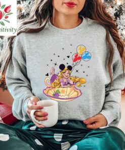 Rapunzel Shirt, Tangled Shirt, Disney Princess Shirt, Disney Teacup Shirt, Disney Balloon Shirt, Disney Vacation Tee, Disney Kids Tee