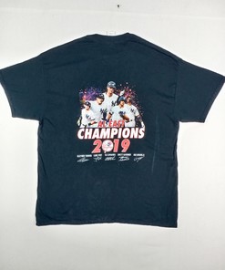 Rare Champion 2019 Baseball Tshirt Pullover Hoodie Crewneck Sweatshirt Reprinted Full Color Full Size Gifts For NFL Fans