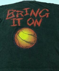 Rare Vintage Style 1990s NBA Basketball Bring It On By Wild Oats Tshirt Sweatshirt Hoodie Crewneck Sweatshirt Pullover Reprinted Full Color Full Size Gifts for NBA Fans