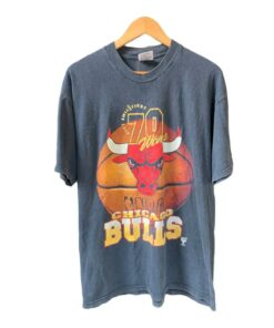 Rare Vintage Style Chicago Bulls NBA Sport Tshirt Hoodie Crewneck Sweatshirt Reprinted Full Color Full Size Gifts for NBA Fans
