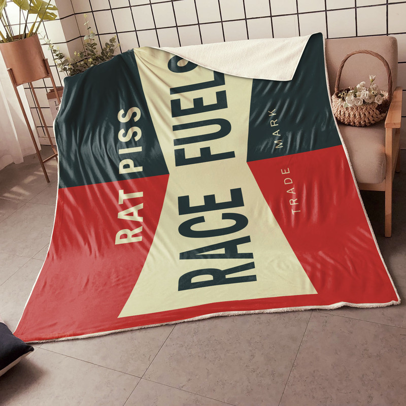 Rat Rod Speed Parts Blanket