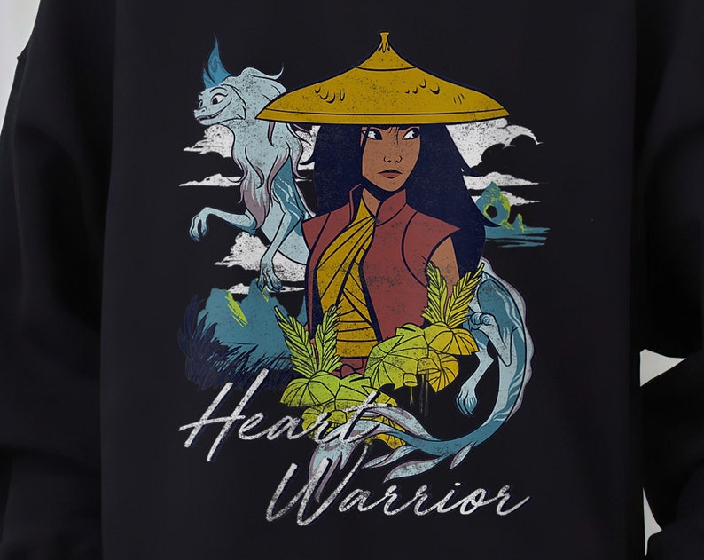 Raya and the Last Dragon Heart Warrior T-Shirt, Disneyland TShirt, Raya and Dragon Shirt, Disney TShirt, Disney Dragon Tee