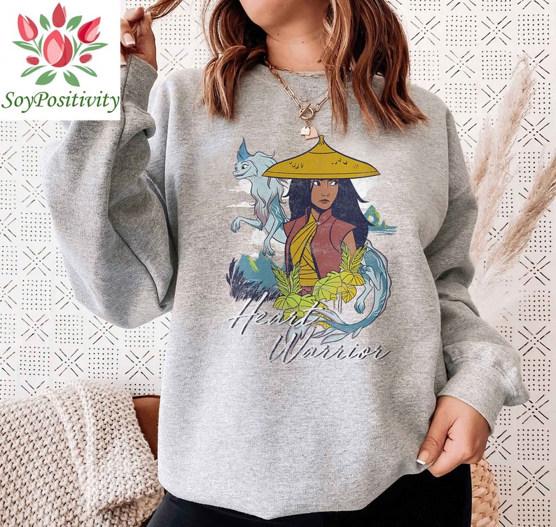 Raya and the Last Dragon Heart Warrior T-Shirt, Disneyland TShirt, Raya and Dragon Shirt, Disney TShirt, Disney Dragon Tee