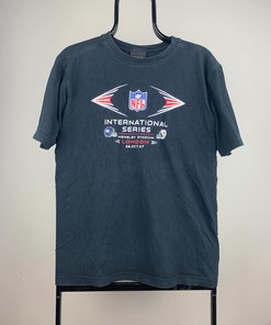 Reebok NFL London 2007 Vintage Football League Tshirt Pullover Hoodie Crewneck Sweatshirt Reprinted Full Color Full Size Gifts For NFL Fans