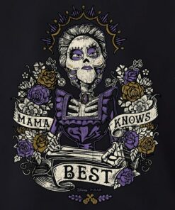 Retro 90s Disney Pixar Coco Mama Knows Best Floral Shirt, Disneyland Vacation Trip Unisex T-shirt Family Birthday Gift Adult Kid Toddler Tee