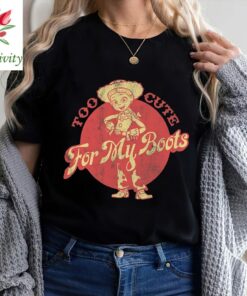 Retro 90s Disney Pixar Toy Story Jessie Too Cute Shirt, Disneyland tshirt, Unisex Disney World Shirt, Disney shirt
