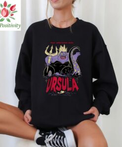Retro 90s Disney The Little Mermaid Villains Ursula Potrait Graphic Shirt, Unisex T-shirt Family Birthday Gift Adult Kid Toddler Tee