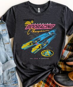 Retro 90s Star Wars Pod Racing Champion Neon Space RacerShirt, Galaxy's Edge Trip Unisex T-shirt Family Birthday Gift Adult Kid Toddler Tee