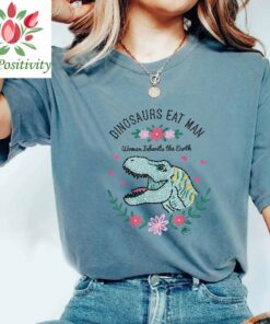 Retro Disney Dinosaurs Eat Man Shirt, Disneyland Holiday Vacation Trip, Unisex T-shirt Family Birthday Gift Adult Kid Toddler Tee