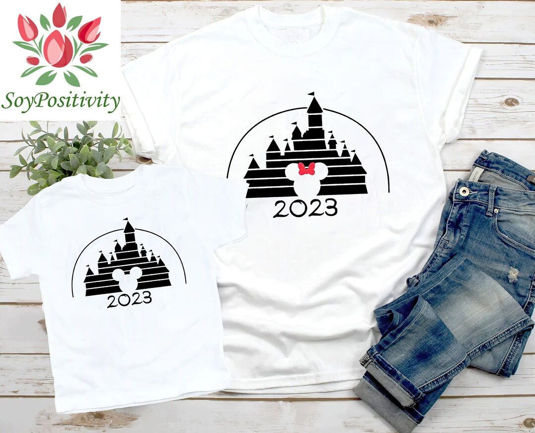 Retro Disney Family Shirts, Disney Vacation Shirt, Retro Castle Mickey Mouse 2023, Disneyworld Shirt, Disneyland Shirt