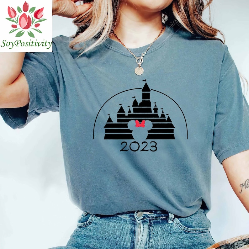 Retro Disney Family Shirts, Disney Vacation Shirt, Retro Castle Mickey Mouse 2023, Disneyworld Shirt, Disneyland Shirt