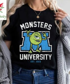Retro Disney Monsters University Mike Wazowski Shirt, Disney Monsters Shirt, Disney World Tee, Disney Unisex T-shirt