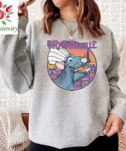 Retro Disney Pixar Ratatouille Remy Paris Little Chef Shirt, Unisex T-shirt Birthday Gift Hoodie Sweatshirt Adult Kid Comfort Colors Tee