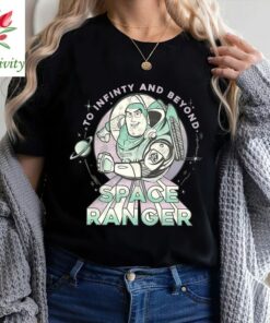 Retro Disney Pixar Toy Story Buzz Lightyear Space Ranger Portrait Shirt, Unisex T-shirt Family Birthday Gift Adult Kid Toddler Tee