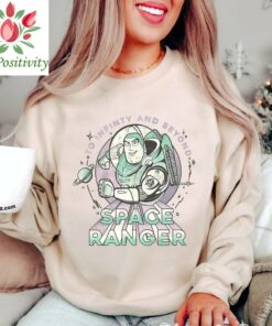 Retro Disney Pixar Toy Story Buzz Lightyear Space Ranger Portrait Shirt, Unisex T-shirt Family Birthday Gift Adult Kid Toddler Tee