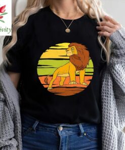 Retro Disney The Lion King Adult Simba Pride Rock Sun Shirt, Disney Shirt, Disney The lion King TShirt, Lion King Shirt