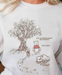 Retro Disney Winnie The Pooh and Piglet Always Friends Forever Shirt, Winnie The Pooh Friends Shirt, Disney World Tee, Disney Unisex T-shirt