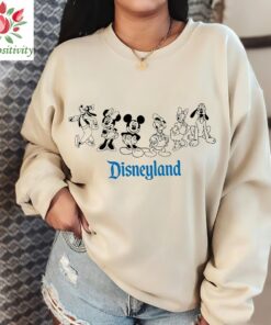 Retro Disneyland Shirt, Vintage Disneyland Rainbow Shirt, Vintage Disney Rainbow Shirt, Vintage Mickey And Friends Shirt