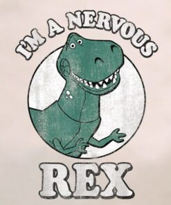 Retro I'm Nervous Rex Sweatshirt Disney Toy Story Shirt Disney Unisex T-shirt, Magic Kingdom Disneyland Trip Sweatshirt