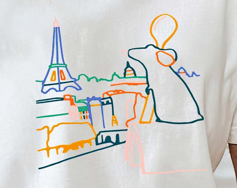 Retro Remy Ratatouille Sweatshirt, Colorful Ratatouille hoodie, Epcot food and wine tee, Ratatouille kitchen, Epcot Family Shirt