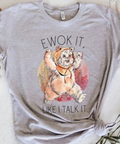 Retro Star Wars Ewok It T-Shirt, Disney Disneyland Vacation Gift, Galaxy's Edge, Unisex T-shirt Family Birthday Gift Adult Kid Toddler Tee