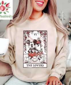 Retro Tarot Card Disney Mickey And Friends Mickey and Minnie Unisex T-shirt, Disneyland Fall Trip Family Vacation Gift, Magic Kingdom Kid Tee