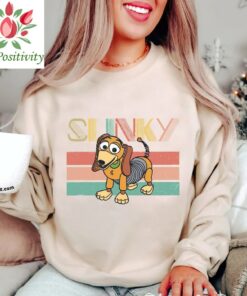 Retro Toy Story Character Sweatshirt, Vintage Toy Story Family hoodie, Slinky Dog shirt, Disney Matching Shirt, Disneyland Shirt