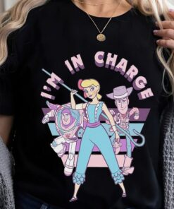 Retro Vintage Disney Pixar Toy Story Bo Peep I'm In Charge Shirt, Toy Story Shirt, Disney Toy Story Shirt, DisneyWorld Shirt