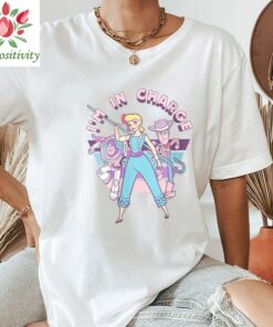 Retro Vintage Disney Pixar Toy Story Bo Peep I'm In Charge Shirt, Toy Story Shirt, Disney Toy Story Shirt, DisneyWorld Shirt