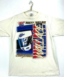 Rusty Wallace Wide Open Vintage T-shirt Nascar Racing 90s, Vintage Sweatshirt, Hoodie