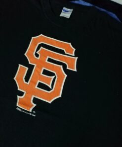 SF Team Baseball Tshirt Sweatshirt Hoodie Crewneck Sweatshirt Pullover Reprinted Full Color Full Size Gifts for NBA Fans
