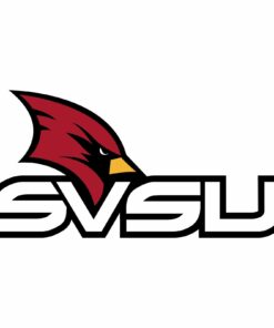 Saginaw Valley State Cardinals Primary Shirt Sweatshirt Pullover Hoodie Reprinted Full Color Full Size