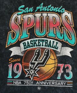 San Antonio Spurs Basketball 1973 NBA Tshirt Sweatshirt Hoodie Crewneck Sweatshirt Pullover Reprinted Full Color Full Size Gifts for NBA Fans