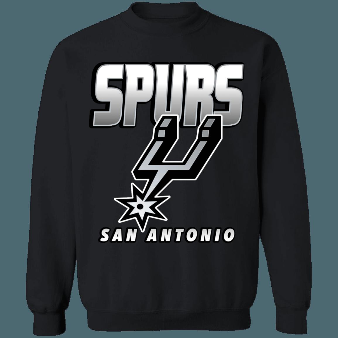 San Antonio Spurs GRADIENT Retro NBA Crewneck Sweatshirt Hoodie Shirt Gifts for Fans - Image 2