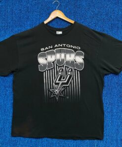 San Antonio Spurs NBA Championship Franchise Tshirt Sweatshirt Hoodie Crewneck Sweatshirt Pullover Reprinted Full Color Full Size Gifts for NBA Fans