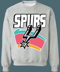San Antonio Spurs Vintage NBA Crewneck Sweatshirt Hoodie Shirt Gifts for Fans