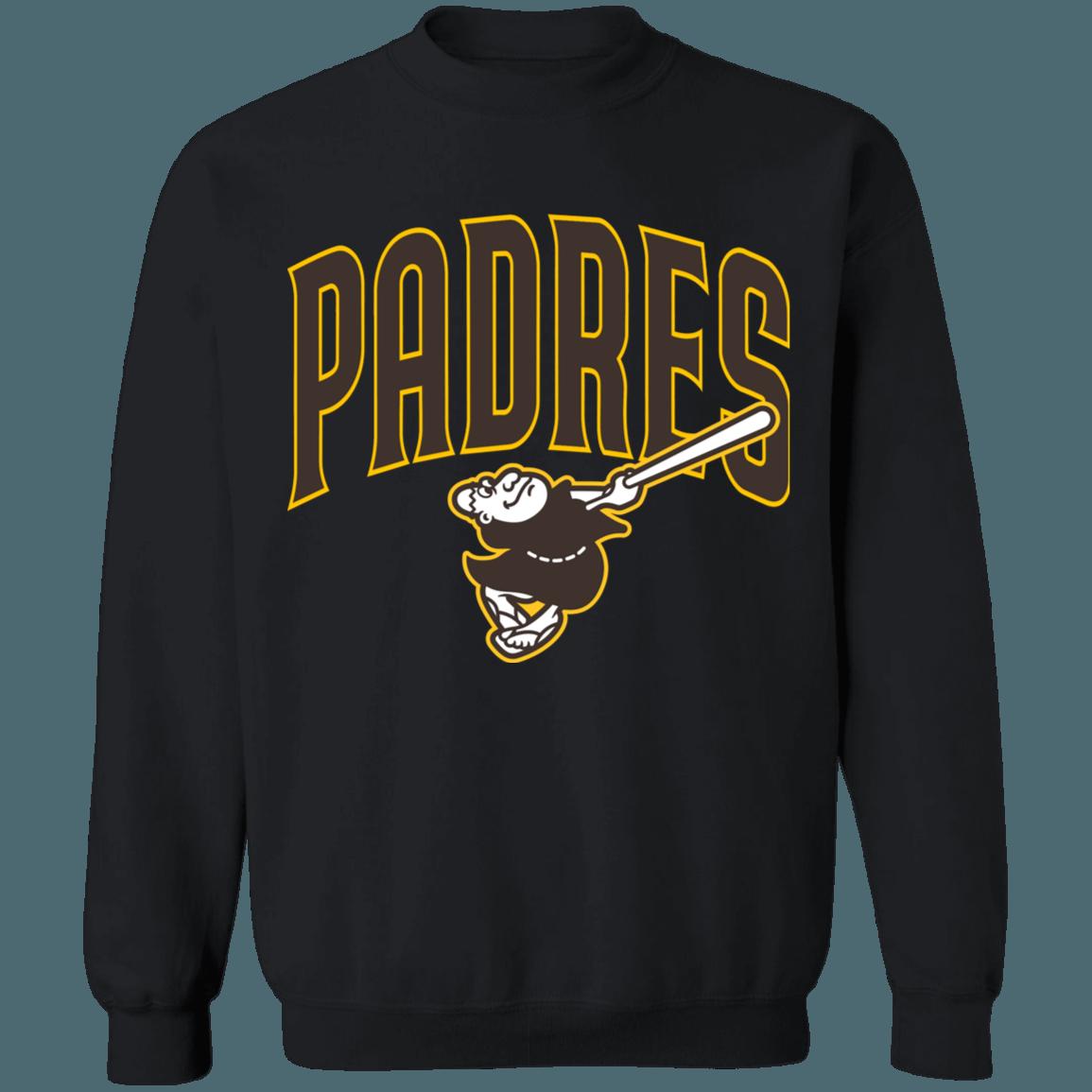 San Diego Padres PADRE Vintage MLB Crewneck Sweatshirt Hoodie Shirt - Image 2