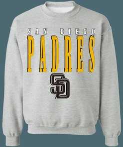 San Diego Padres Vintage Retro MLB Crewneck Sweatshirt Hoodie Shirt Gifts for Fans
