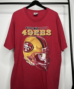 San Francisco 49Ers Pro Player Tshirt Pullover Hoodie Crewneck Sweatshirt Reprinted Full Color Full Size Gifts For NFL Fans