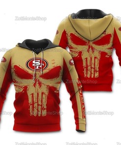 San Francisco 49Ers Nfl 3D All Over Printed Hoodie, Zip Up Hoodie
