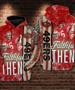 San Francisco 49Ers Nfl Football Faithful 3D All Over Print Zip Up Hoodie Option