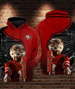 San Francisco 49Ers Nfl Football Limited 3D All Over Print Zip Up Hoodie Option