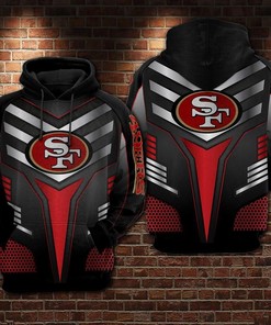 San Francisco 49Ers Nfl Football V3 3D All Over Print Zip Up Hoodie Option