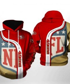 San Francisco 49Ers Nfl Team 3D All Over Print Zip Up Hoodie Option
