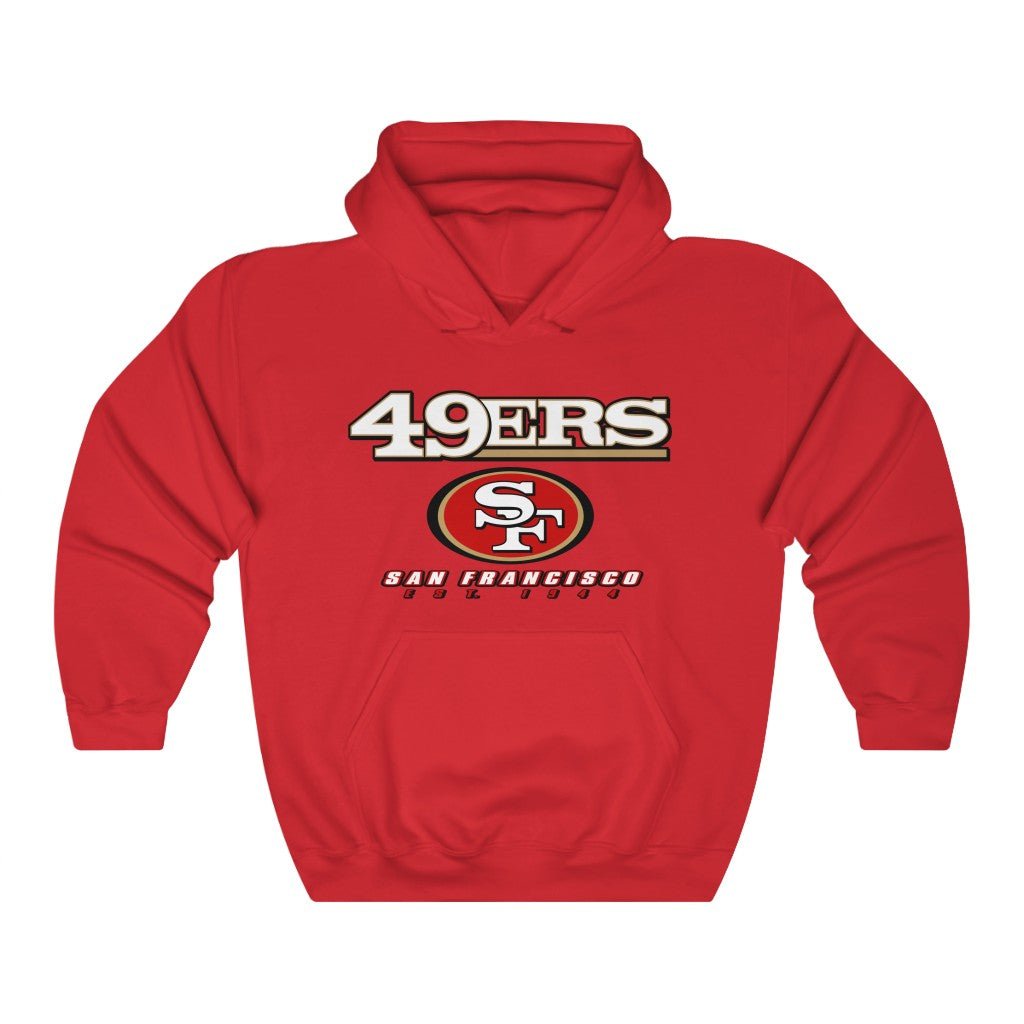 San Francisco 49ers Retro NFL Unisex Hoodie Sweatshirt Shirt Gifts for Fans