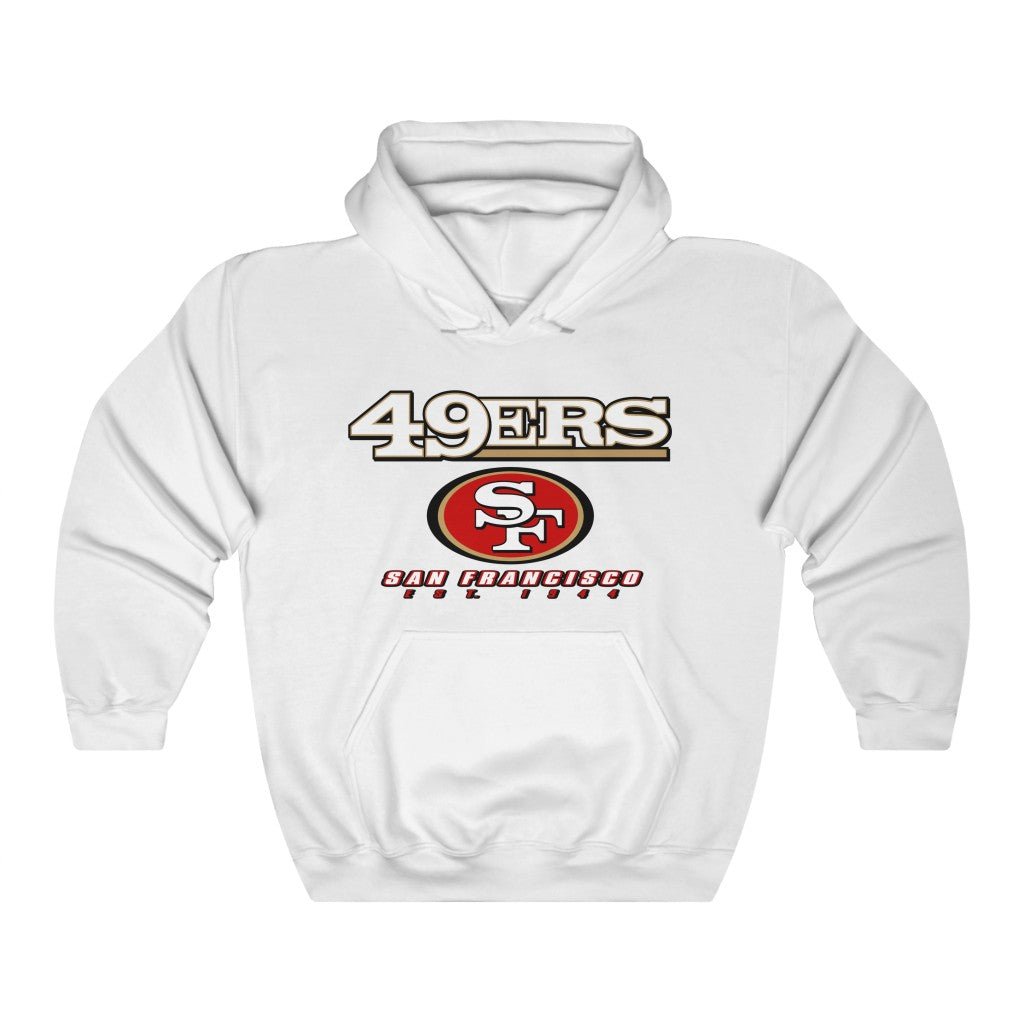 San Francisco 49ers Retro NFL Unisex Hoodie Sweatshirt Shirt Gifts for Fans - Image 2