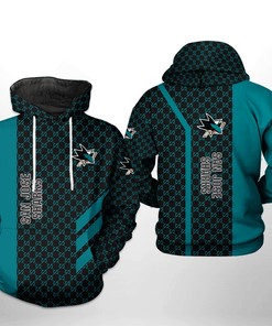 San Jose Sharks Nhl 3D All Over Print Zip Up Hoodie Option